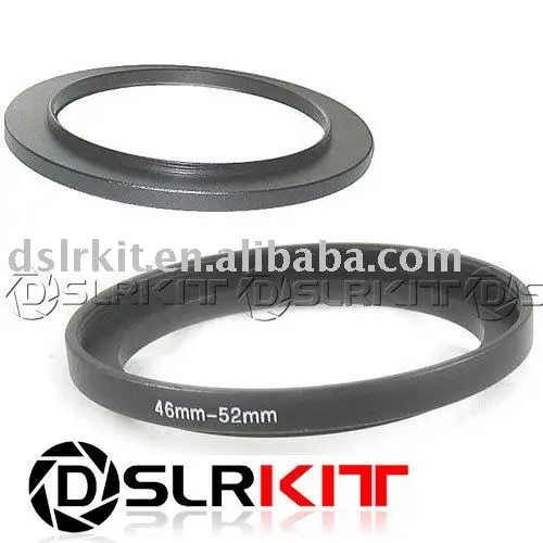Алюминиевый 46 мм 52 до повышающий кольцевой фильтр адаптер|filter adapter|filter ring46 mm |