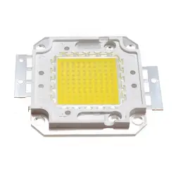 Теплый белый/белый COB светодиодный чип 10 W 20 W 30 W 50 W 80W100W DC10V-32V лампа большой мощности Integrated бусы SMD для прожектор 45 * 45MIL