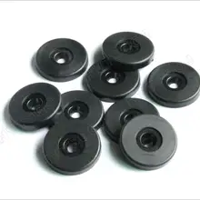 100 шт./лот Высокое качество ABS круглая форма 13,56 МГц M1 IC RFID бирка для стирки