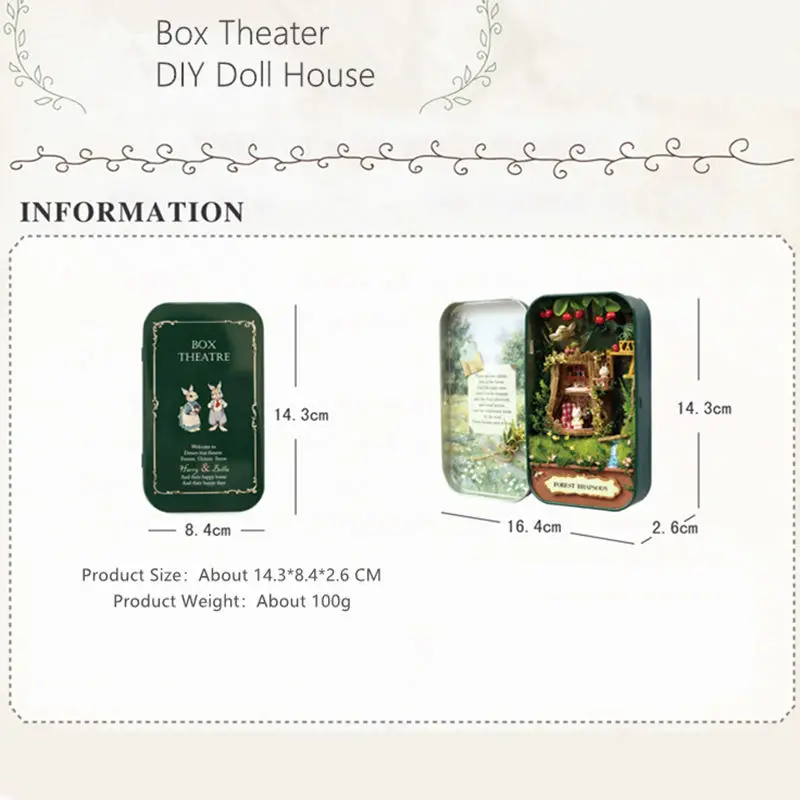 Box Theater Doll House DIY  (3)