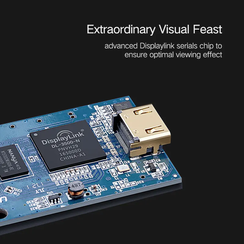 Ugreen USB HDMI VGA DVI Adapter External USB to HDMI MultiDisplay Adapter Male to Female