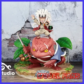 

MODEL FANS IN-STOCK AY STUDIO NARUTO SD Jiraiya and Gama-Bunta GK resin made statue for Collection