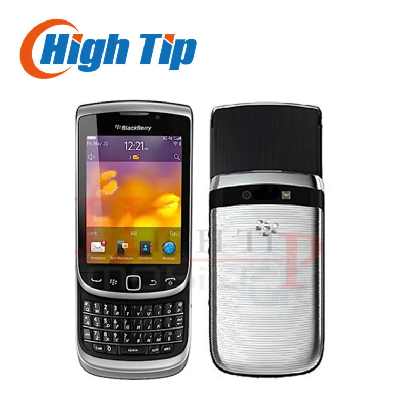 Original Unlocked BlackBerry Torch 9810 mobile phone Refurbished 3G phone 8G ROM Camera 5 0MP Refurbished