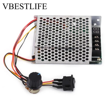 

Speed Controller 10V-55V 40A DC Motor Speed Controller Governor Reversing Direction Switch With Digital Display