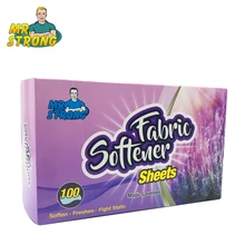 Mr.strong Dryer Sheet Soften Scent Tumble Static 100sheet/Box Freshen Lavender Protect