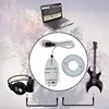 Interfaz de guitare audio vers lecteur de son USB carte son effecteur Interface lien câble Audio carte son externe ► Photo 2/6