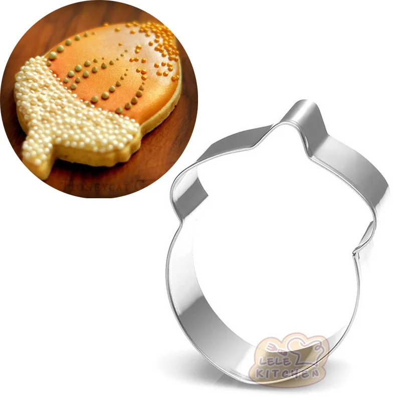 

1pcs patisserie reposteria Pine Nuts Mold Metal Stainless Steel Cookie Cutter Cupcake Fondant Cake Decor Biscuit Chocolate Mould