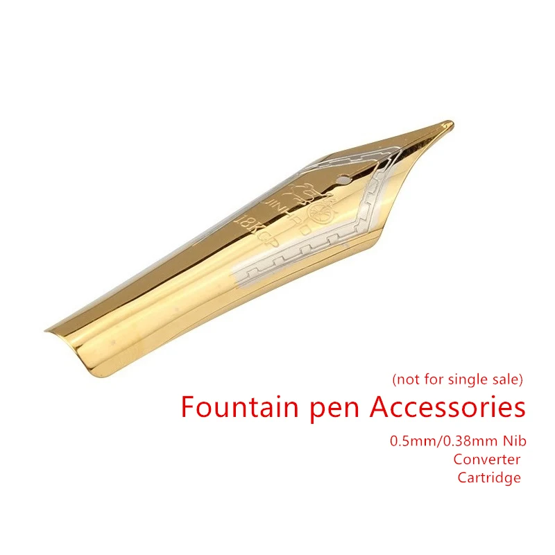 

[Not for Single Sale] Jinhao Fountain pens accessories, 0.5mm 0.38mm Nib, Converter, Color Cartridge F431