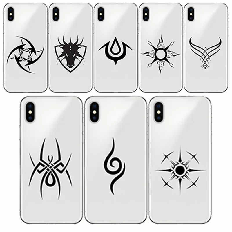 

Soft TPU Cover Luxury Logo pattern Phone Case For Apple Iphone 6 6S 7 8 plus XR X 5 5S SE XS MAX