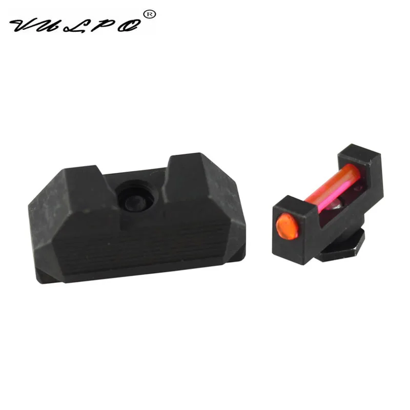 

VULPO Tactical Handgun Glock Sight Fiber Optic Front & Rear Sight For Glock