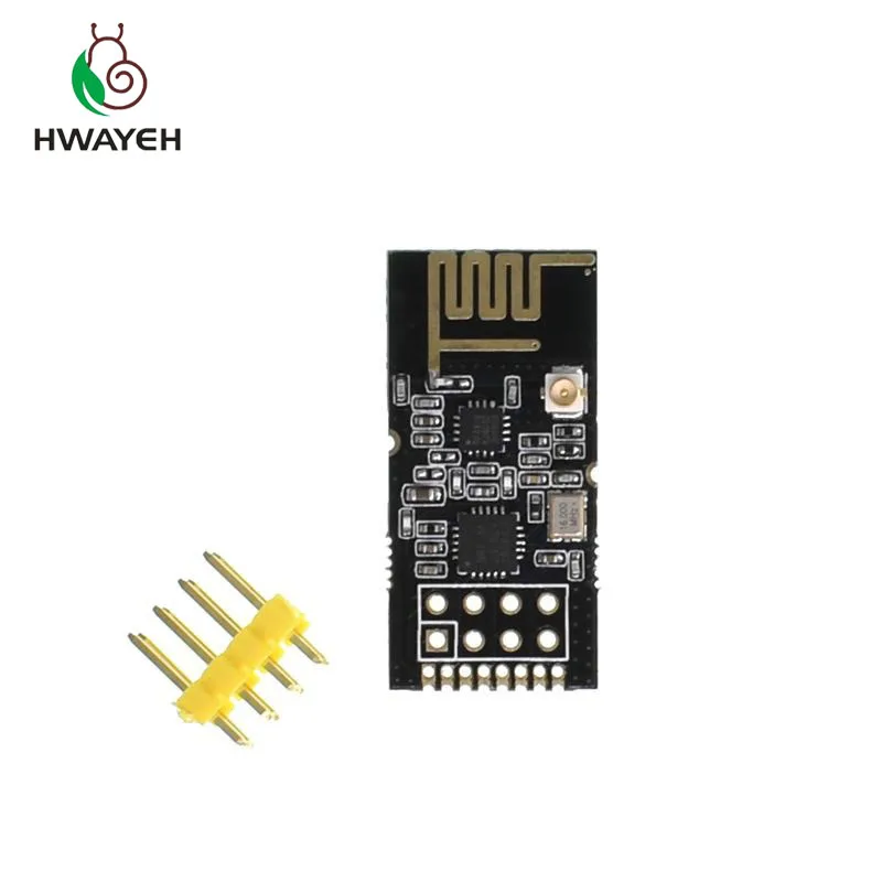 Беспроводные модули HWAYEH GT 24 2 4G SMD NRF24L01 1100 метра + PA LNA метра|Интегральные схемы| |