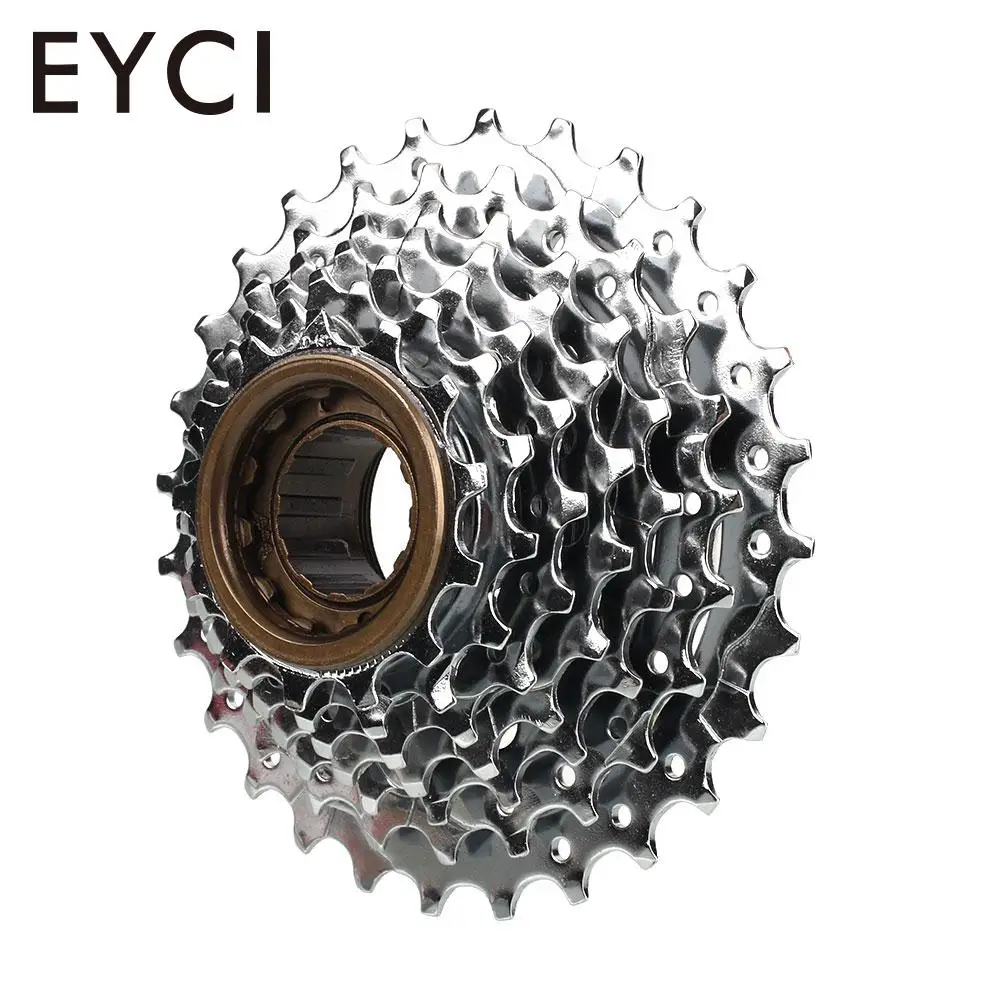 Wear resistant steel silver seven wheel bicycle crankshaft rear whee 7