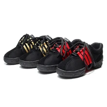 Новые Брендовые женские мужские парусиновые современный танцевальный джаз обувь хип-хоп танцевальные кроссовки танцевальная обувь Скидка