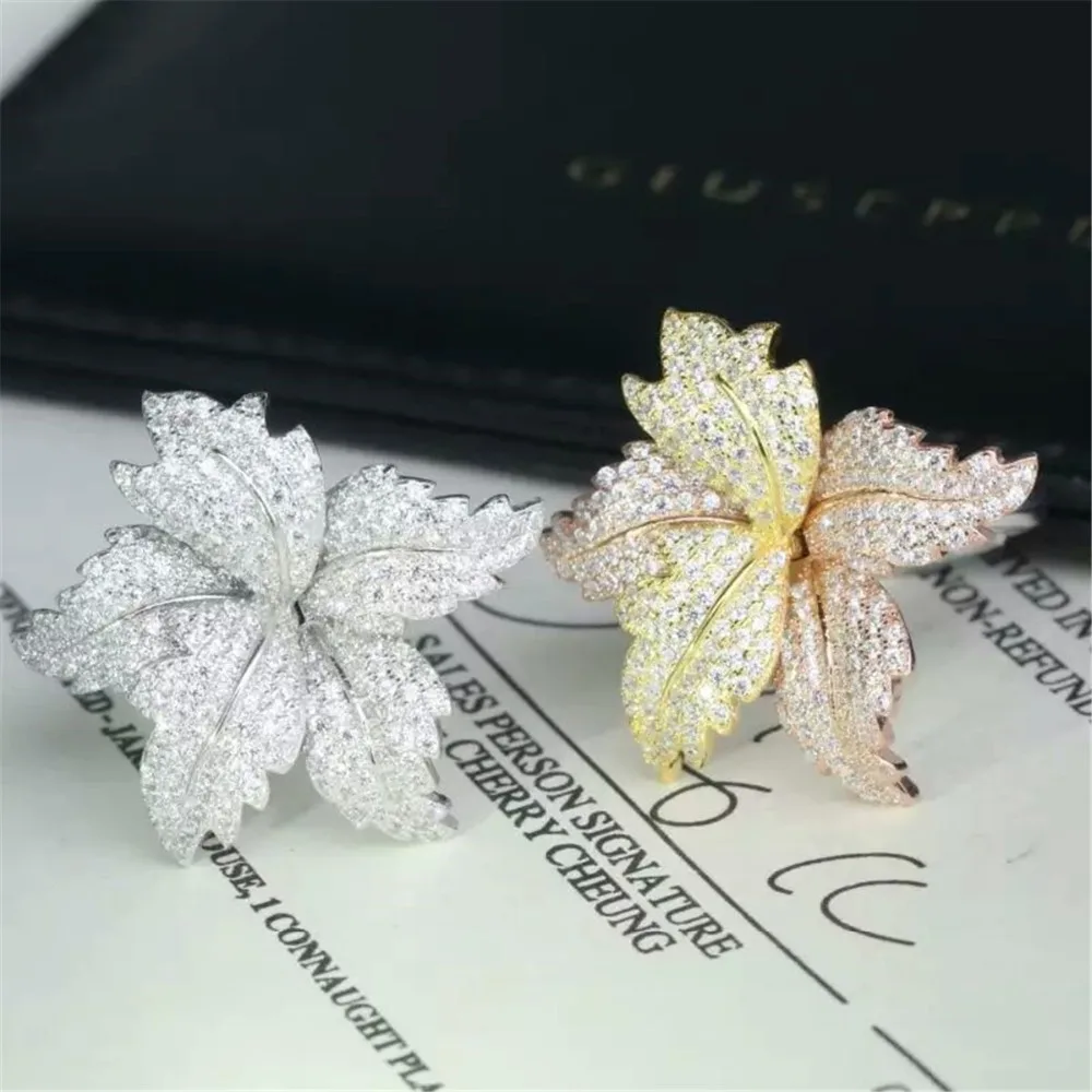 

xa396 Luxury Designer Fashion 925 Sterling Silver Jewelry Hollow Zirconia cz