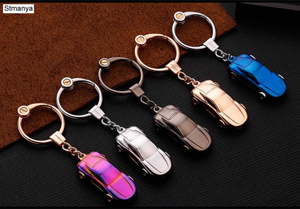 Car Keychain - Best Gift Men's Metal high quality Keychain Key Holder Zinc  Alloy Pendant Couple Key Chain (with Box) 17385