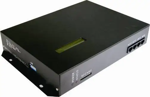 

T200K online/offline led pixel controller, can be controlled via PC, compatible WS2812 WS2811 6803 WS2801 IC RGB controller