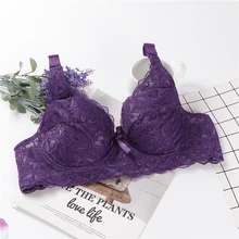 Новинка, бюстгальтер с полной чашкой, тонкое нижнее белье, очень большой Регулируемый кружевной женский бюстгальтер, бюстгальтер с D чашкой, большой размер, кружевной бюстгальтер