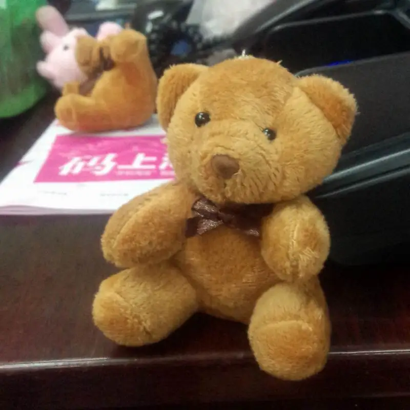 Sitting Bear With Bow 7cm 9cm 11cm 3