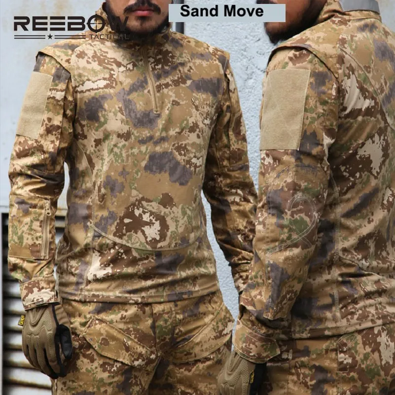 Onebow тактические мужские военные уличные тактические рубашки бионический камуфляж летняя Осенняя рубашка городская спецназ полицейская тренировочная стрельба