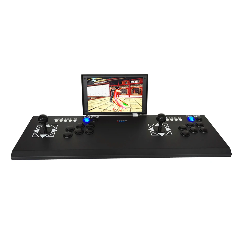 double console have 10 inch monitor use 2177 in 1 games