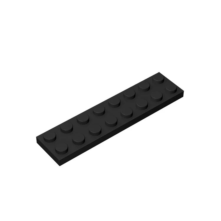 BuildMOC совместимые сборки частиц 3034 2x8 для строительных блоков части DIY логотип