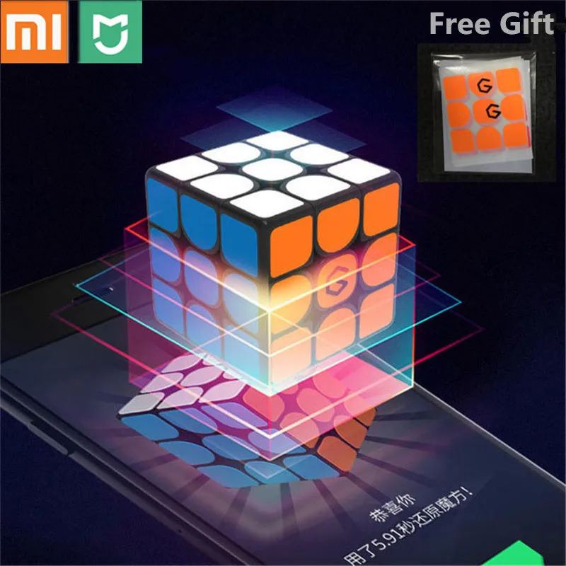  [Update Version ] Original Xiaomi Mijia Giiker i3s AI Intelligent Super Cube Smart Magic Magnetic B