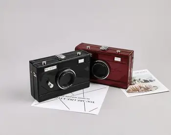 

Fashion Women Bag Shoulder Bag Camera Shape Wallet Fashion Female Vintage Crossbody Bag Ladies Purse wholesale