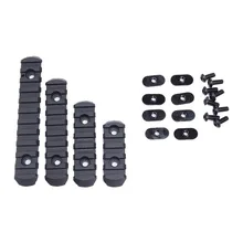 4 шт. рельсы с различными слотами 20 мм Стандарт RIS weaver база готовы добавить на лазер/фонарик VI05001