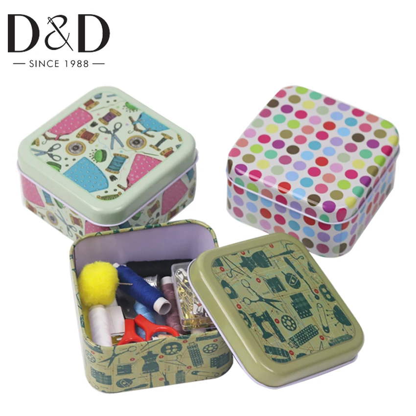 

4 Styles Portable Multi-function Travel Sewing Kits Stitch Needle Thread Storage Box Embroidery Craft Sewing Set For Kid Gifts