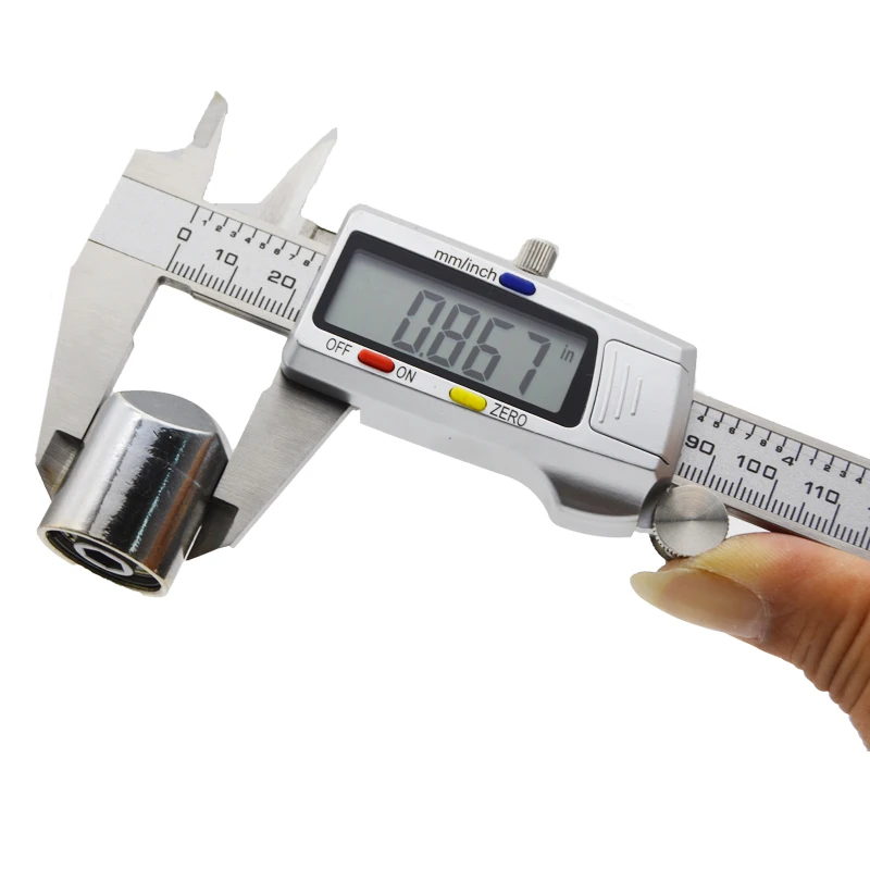 Цифровой штангенциркуль " 150 мм lcd Messschieber paquimetro измерительный инструмент Штангенциркули измерительный инструмент из нержавеющей стали