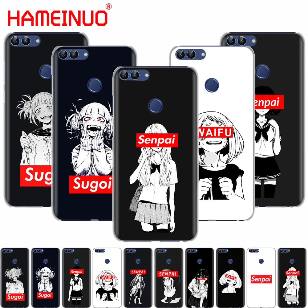 Чехол для мобильного телефона HAMEINUO Sugoi Senpai аниме waifu для huawei Honor Y5 7C Y625 Y635 Y6 Y7 Y9 Prime PRO