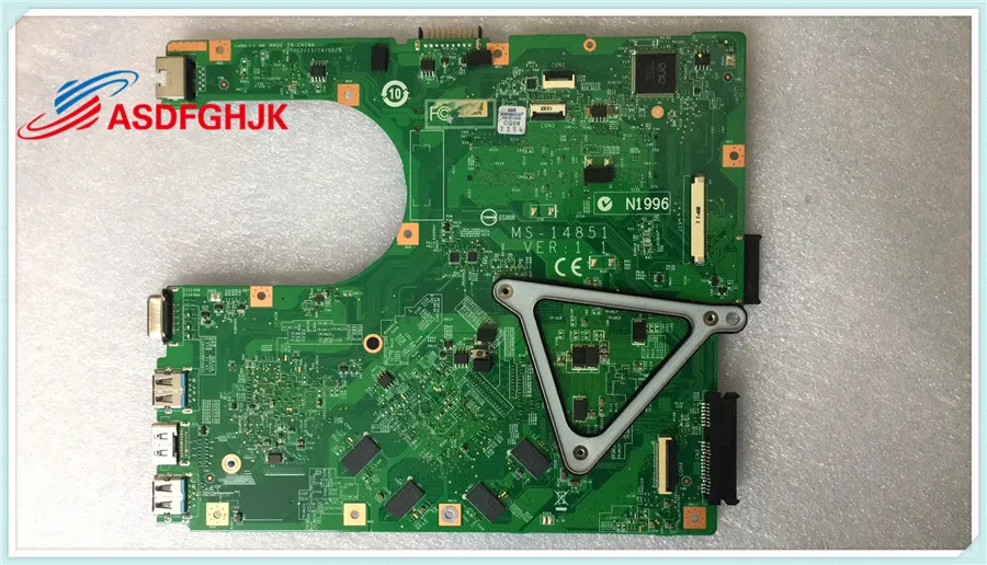 

Original stock FOR MSI CX41 Motherboard MS-1485 MS-14851 VER 1.1 100% work perfectly
