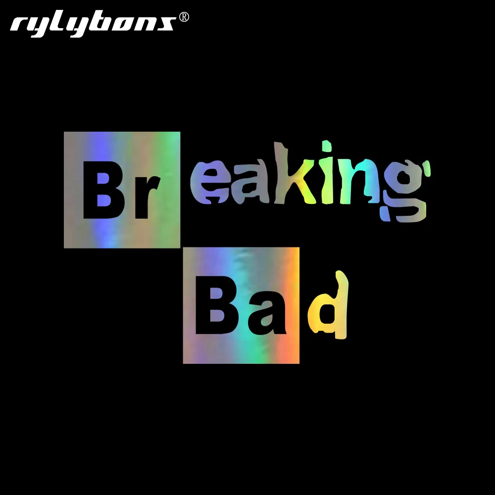 

12.3*20cm Style Dazzle Breaking Bad Car Styling Stickers Car Stickers Vinyl Decal Personality Waterproof Car Accessories
