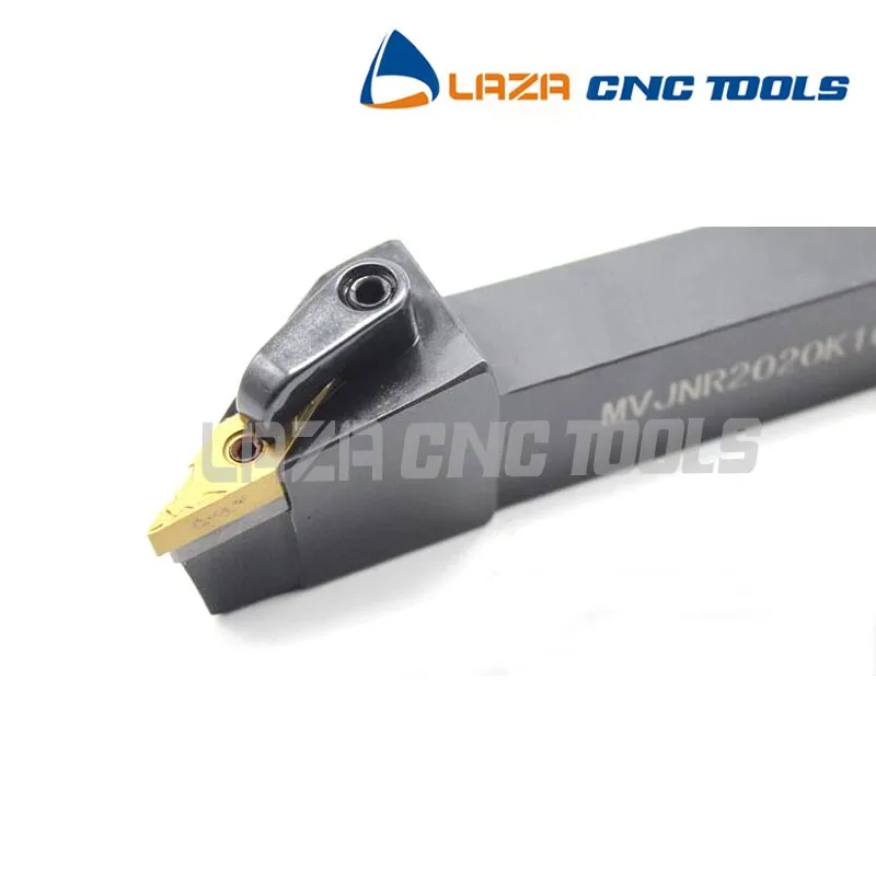 VNMG 160404 Left Hand Square Shank External Tool Holder with VNMG 331 Steel 170mm Length. Clamp Turning Insert Holder MVJNL 3232P 16 Rhombic Turning Insert 32mm Width x 32mm Height Shank 