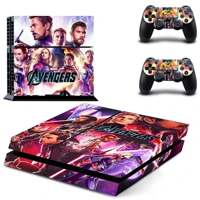 GYTM2550 Мстители Endgame PS4 Кожа Наклейка виниловая для консоли Playstation 4 и 2 контроллера PS4 наклейка КОЖА - Цвет: GYTM2550