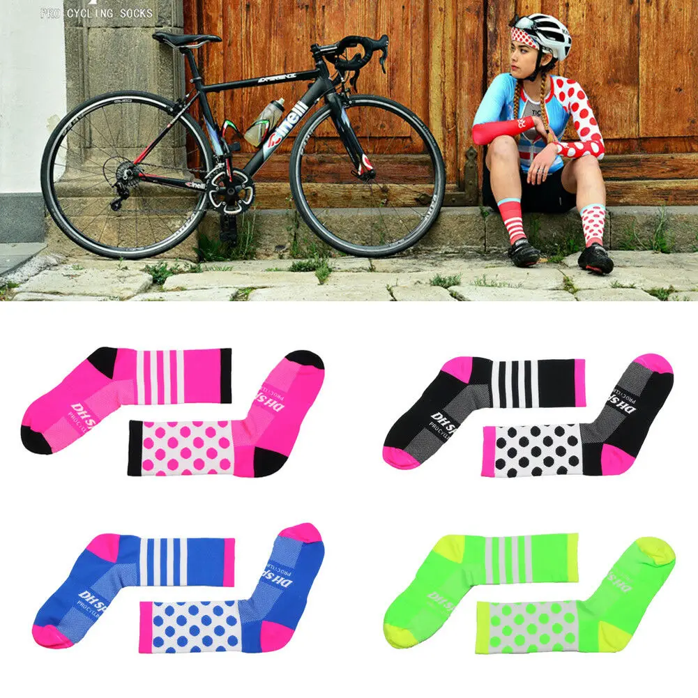 

hirigin Fashion Men Women Bicycle Cycling Riding Breathable Gym Sports Running Socks