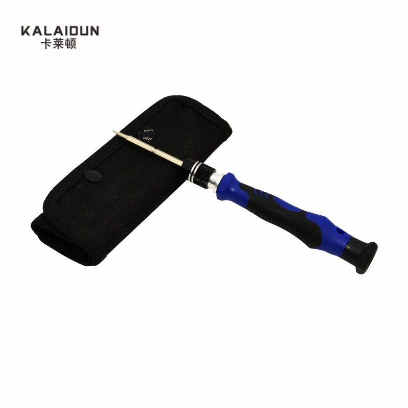 Набор многофункциональных отверток KALAIDUN Torx 9 в 1 двухсторонняя Холщовая Сумка для