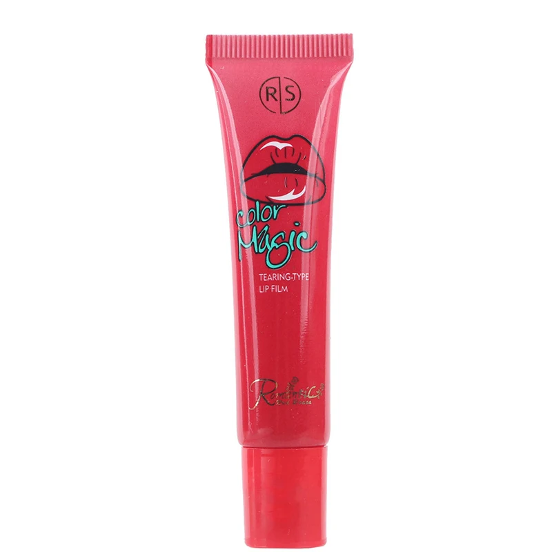 LEARNEVER Fashion Women Girls New Lip Gloss Tattoo Sticker Lipstick Waterproof Megic Color Mask Tint Tattoo Sticker Lipstick
