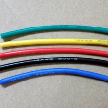 14AWG мягкий высокотемпературный силиконовый провод 0.08mmx400 основной провод модельный авиационный силовой кабель