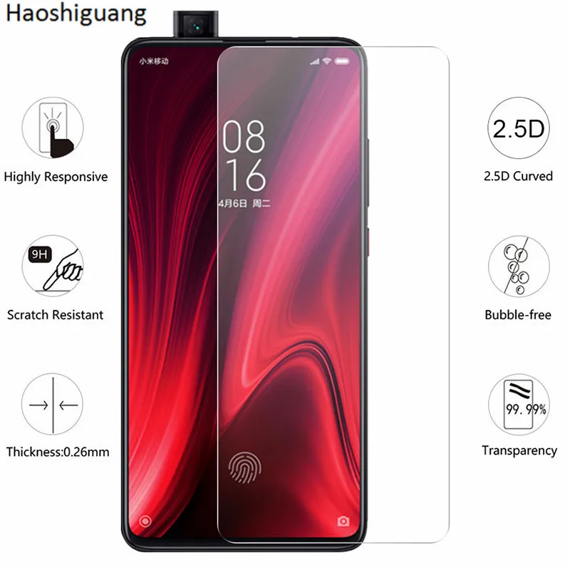 

2 Pcs Xiaomi Mi 9T Tempered Glass Xiaomi Mi 9T Pro Glass Screen Protector XXiaomi Mi 9T Pro Mi9T 9 T Pro Protective Film 6.39"