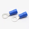 RV2-5 anillo azul conector de Cable aislado eléctrica crimpado Cable de Terminal de conector Conector de Cable 100 unids/pack RV2.5-5 RV ► Foto 2/4