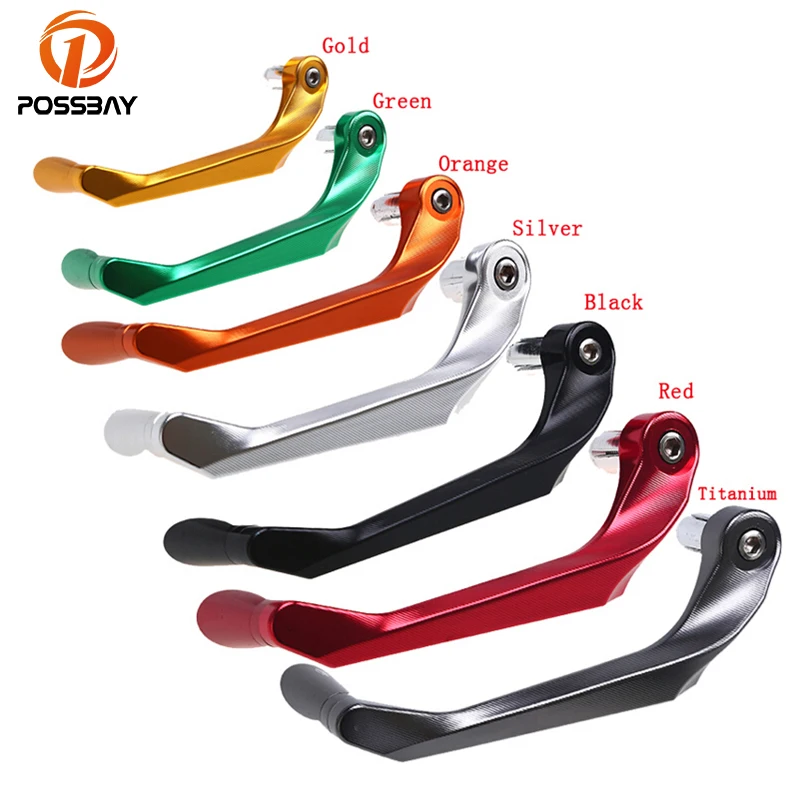 

POSSBAY 1Pair CNC Motorcycle Handguards Motocross Dirt Bike Scooter Handlebar Brush Hand Guards For Honda Yamaha Suzuki Kawasaki