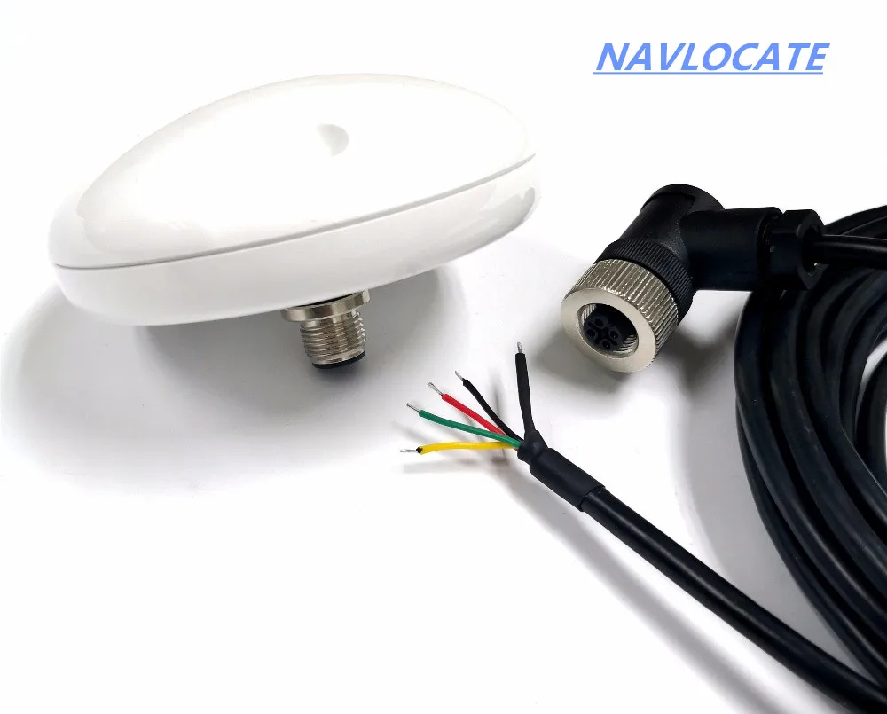 Новая антенна приемника GPS GLONASS 12V 24 rs232 RS 232 скорость передачи 4800 бод поддержка 1 10