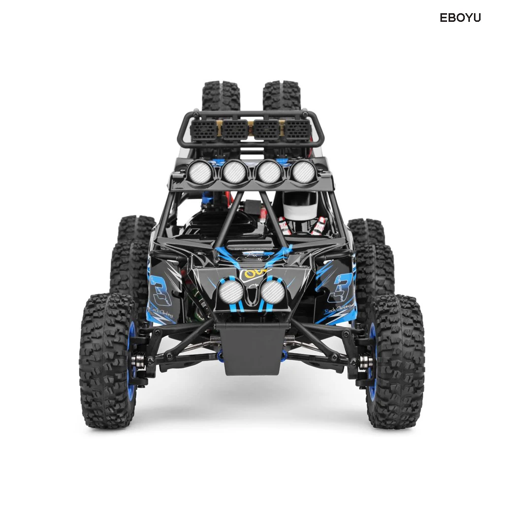 Wltoys 12628 1:12 RC автомобиль 2,4G 40 км/ч 6WD Электрический внедорожный Рок Гусеничный альпинистский RC багги RC автомобиль RTR