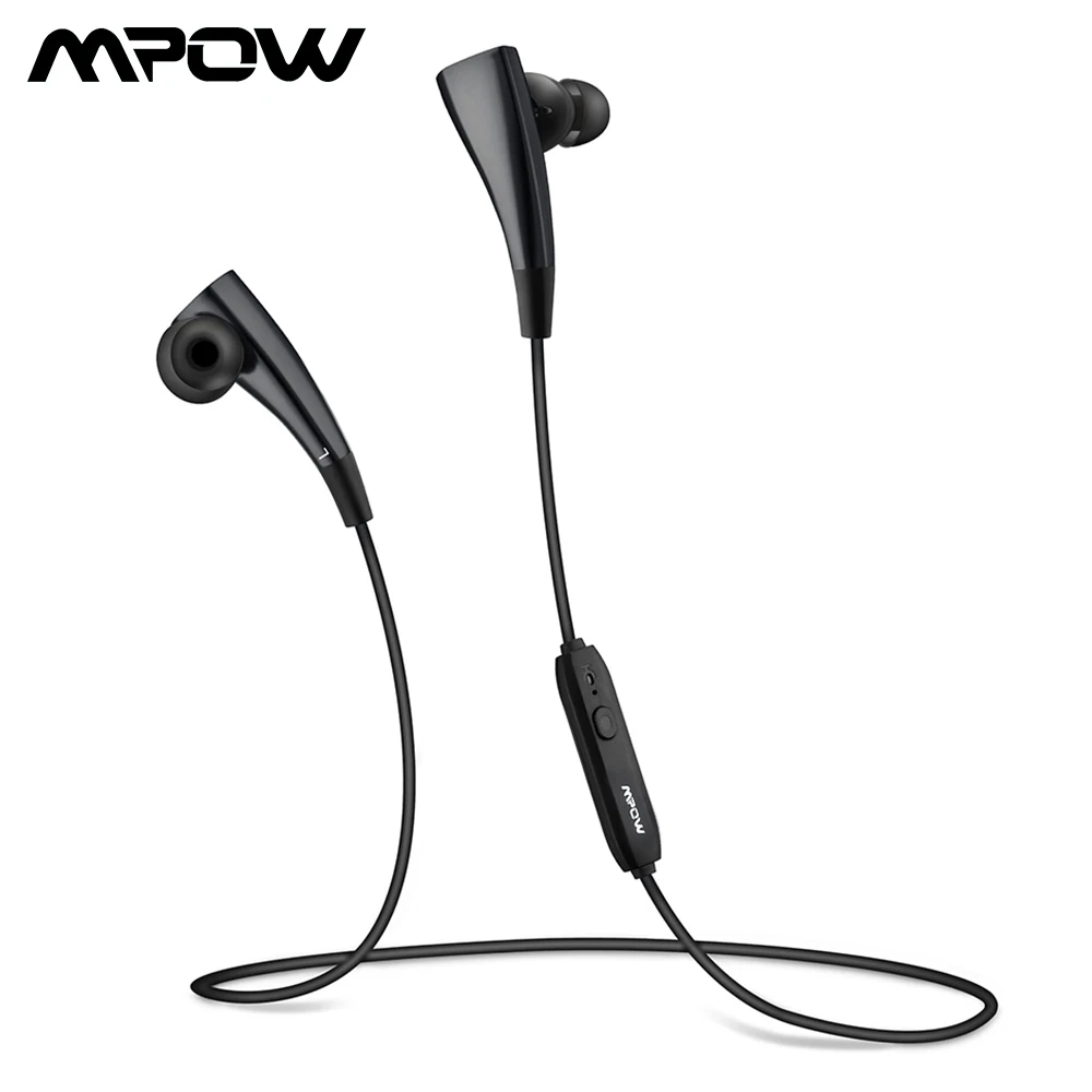 Mpow MBH31B Magneto Bluetooth Headphones Wearable Wireless Earphone With Microphone 7 Hours Playing Time Earbuds For iPhone X/8