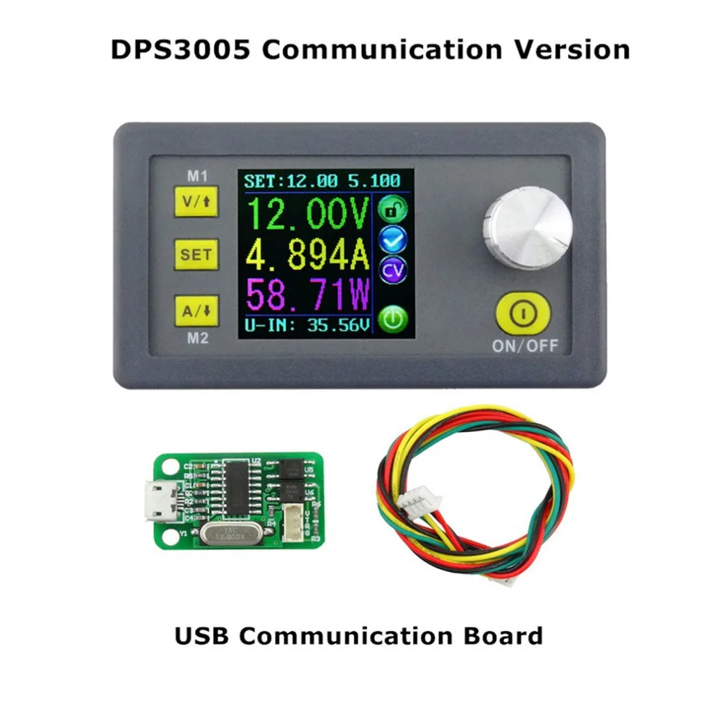 DPS3005 преобразователь напряжения ЖК-вольтметр функция связи постоянное напряжение тока понижающий Регулируемый источник питания постоянного тока