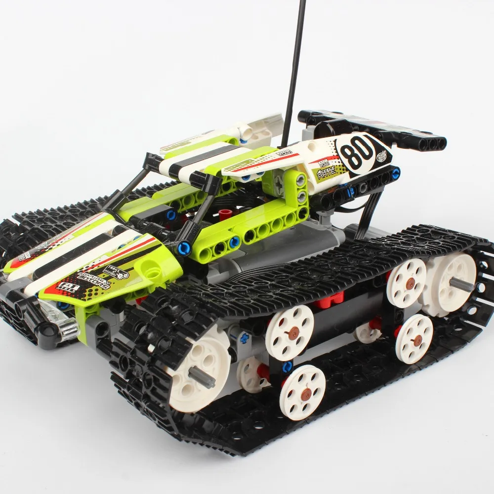 

20033 Technic Series RC Track Remote-control Race Car Building Block Bricks Toys Compatible With 42065 Technic