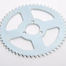 T8F 8 мм 54 Т 3 отверстия звездочки цепной привод шестерни f заднего прямого колеса GoKart скутер