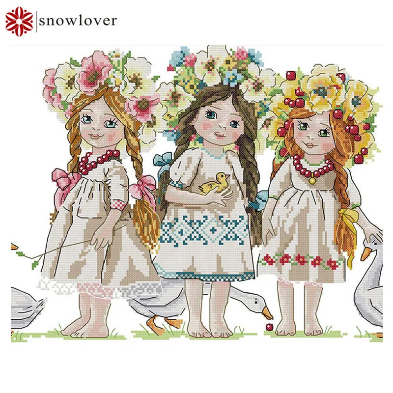 Snowlover 5D полный DIY Алмазная вышивка квадрат портрет алмазная живопись крестом 3D