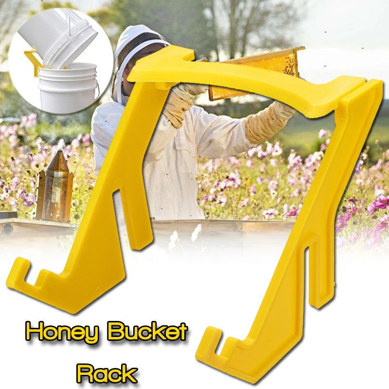 Plastic Honey Bucket Rack Frame Grip Holder Beekeeping Supplies Beekeepers Tool Bee Holder Rack
